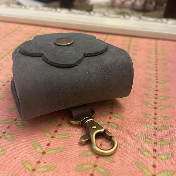 Portland Leather Petunia Pouch  Storm - Picture 4 of 5